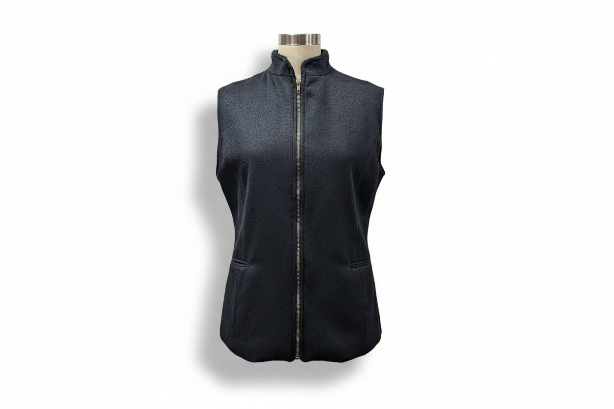 Stylish Black Vest — Studio
