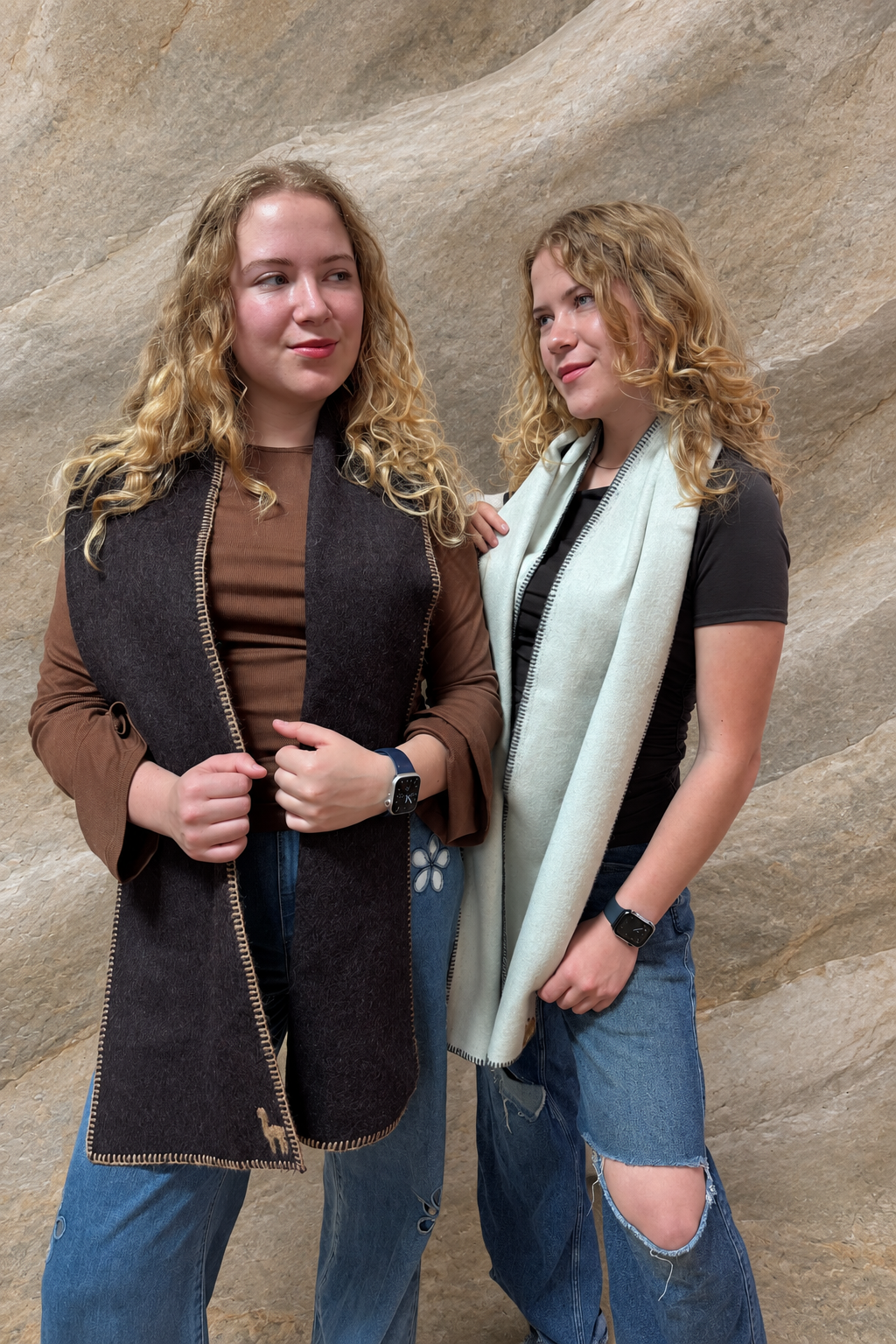 Boho Chic Reversible Scarf
