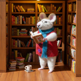 Mouse - Bookworm - Lanart Alpaca