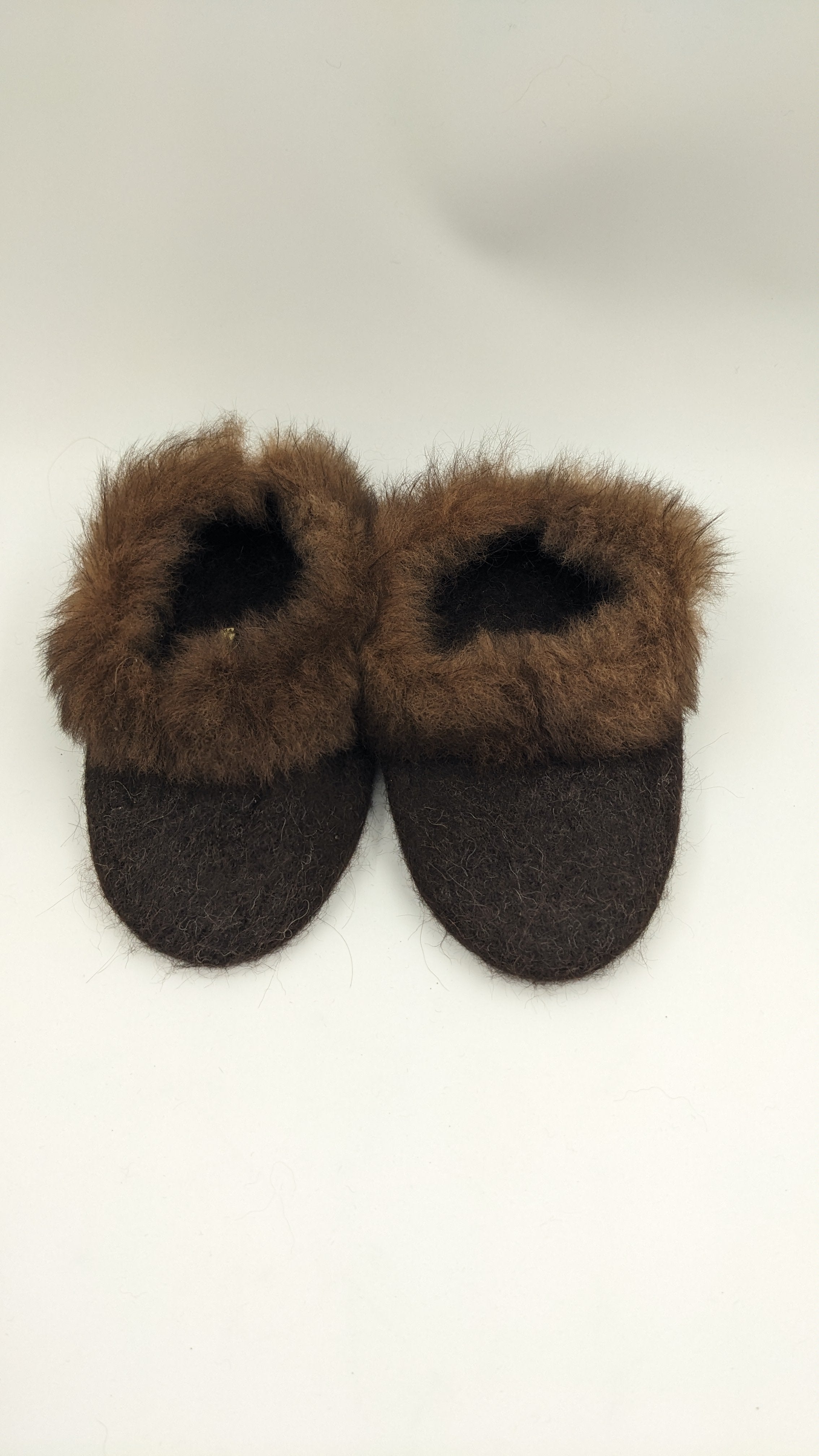 Fur Trim Slippers — Studio