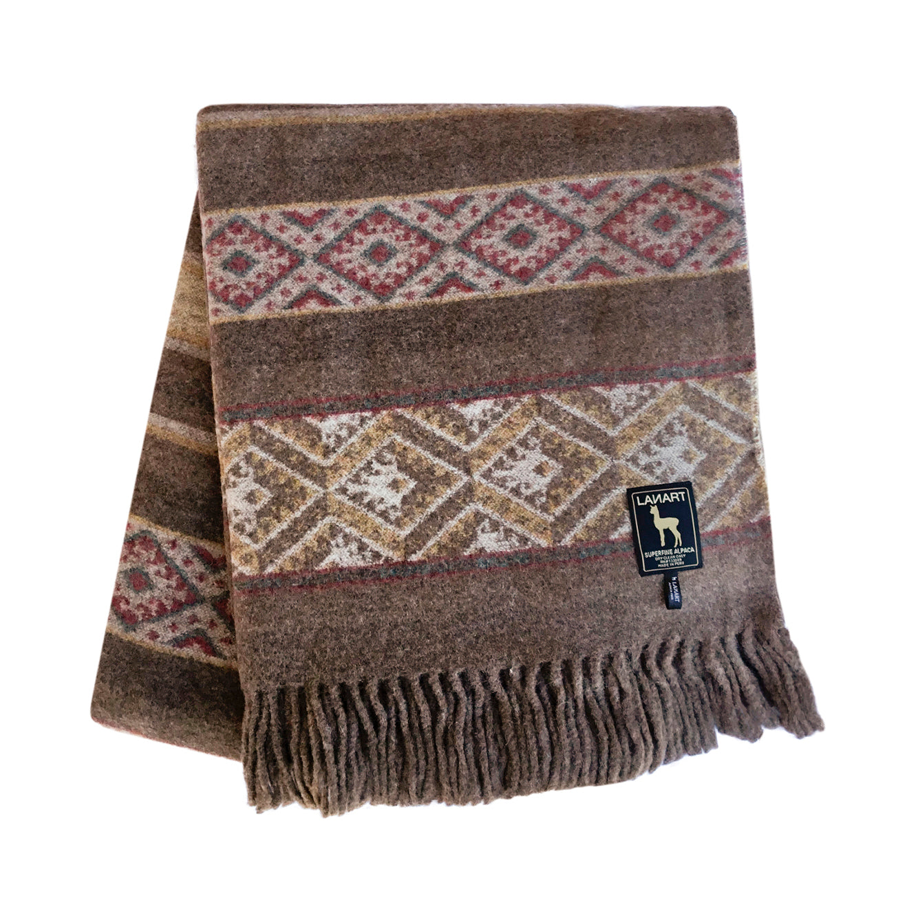 Cherokee Chief Throw - Flax