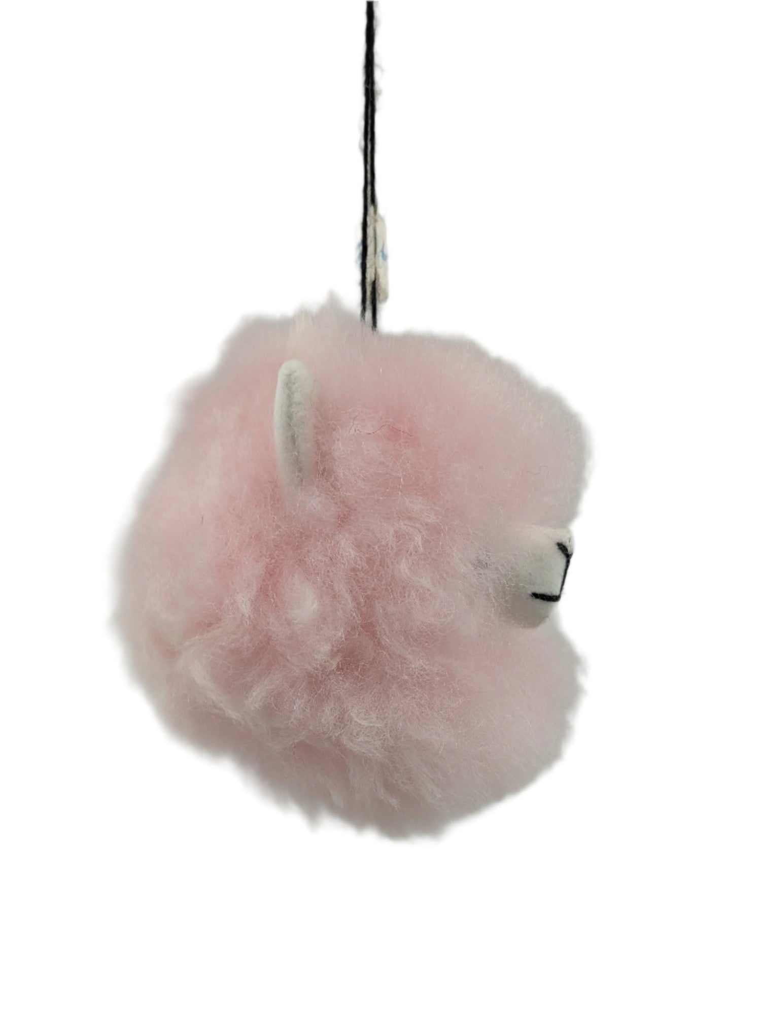 Plush Alpaca Face Ornament - Colorful