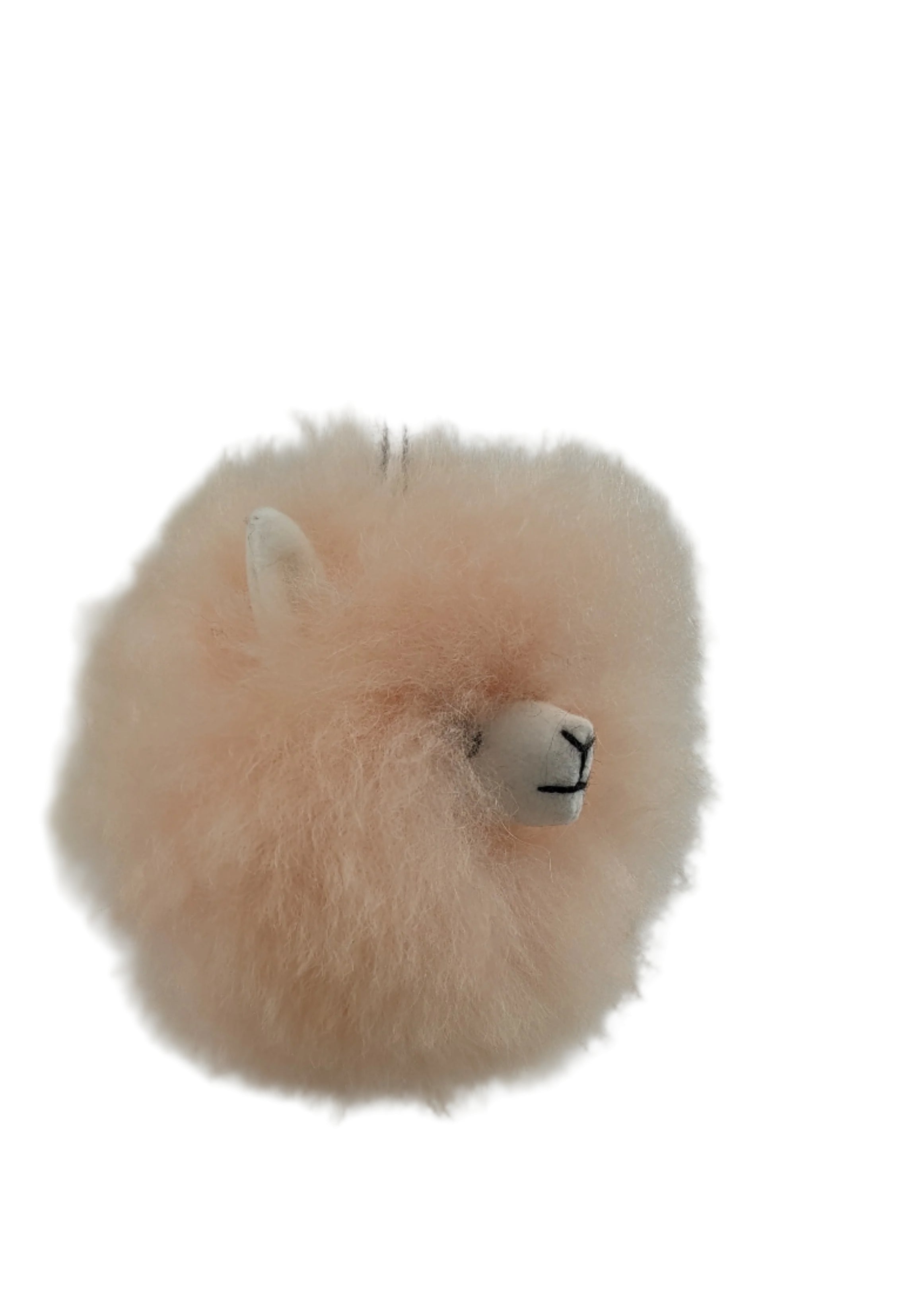 Plush Alpaca Face Ornament - Colorful