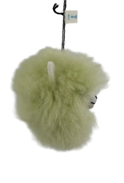 Plush Alpaca Face Ornament - Colorful