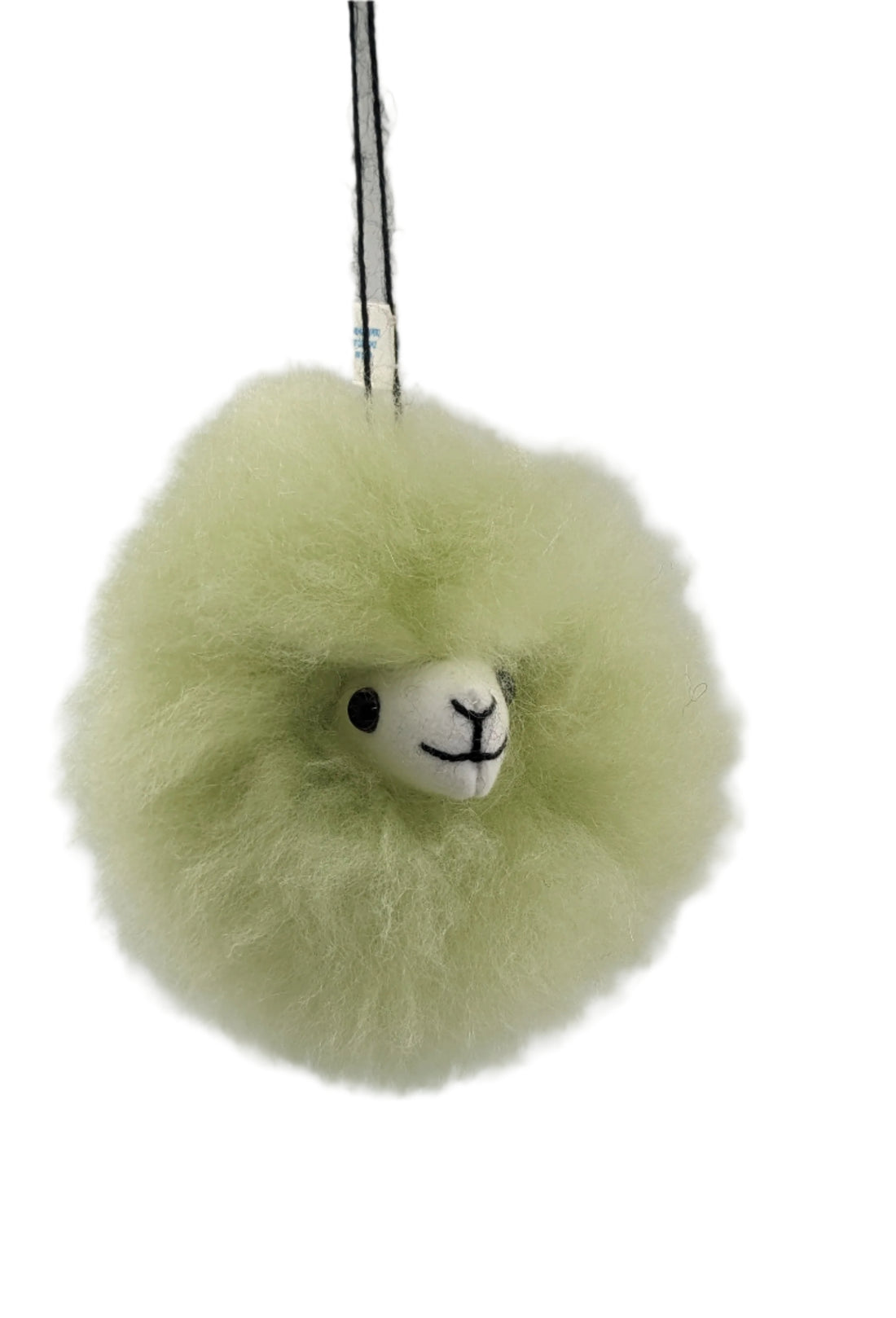 Plush Alpaca Face Ornament - Colorful