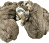 Authentic alpaca fiber animal ornament made in Peru