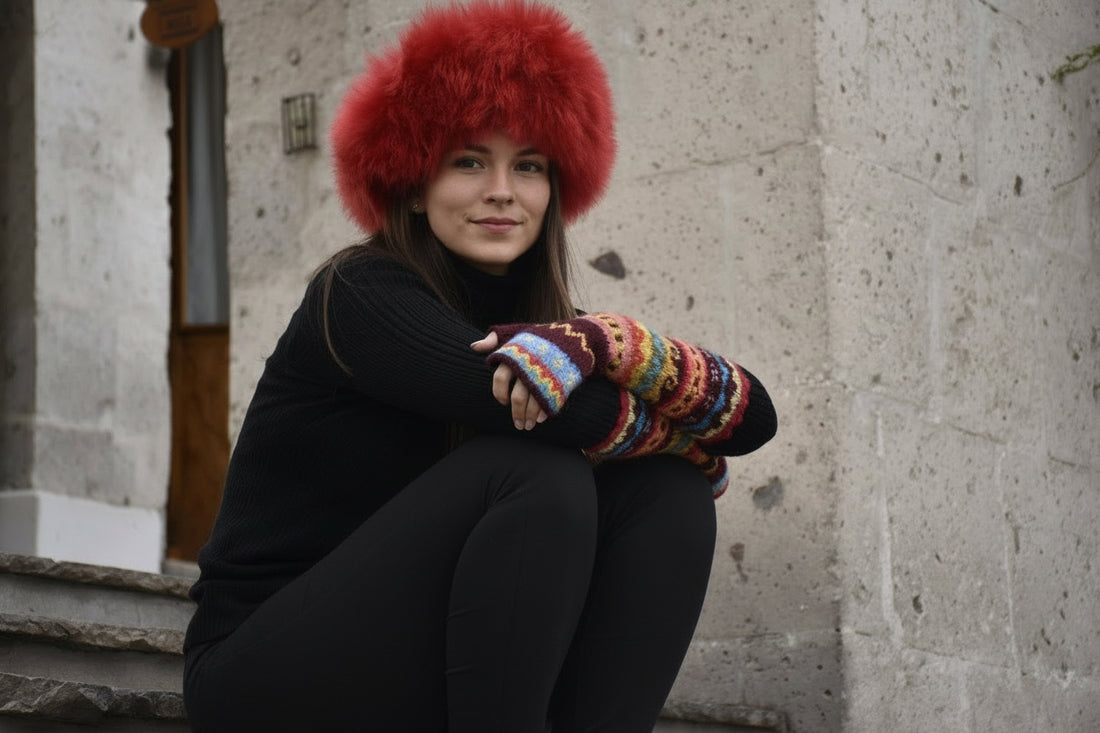 Monaco Fur Headband - Lanart Alpaca