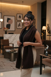 Boho Chic Reversible Scarf - Lanart Alpaca