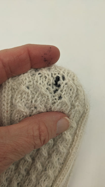 Reversible Knit Mittens SAMPLE