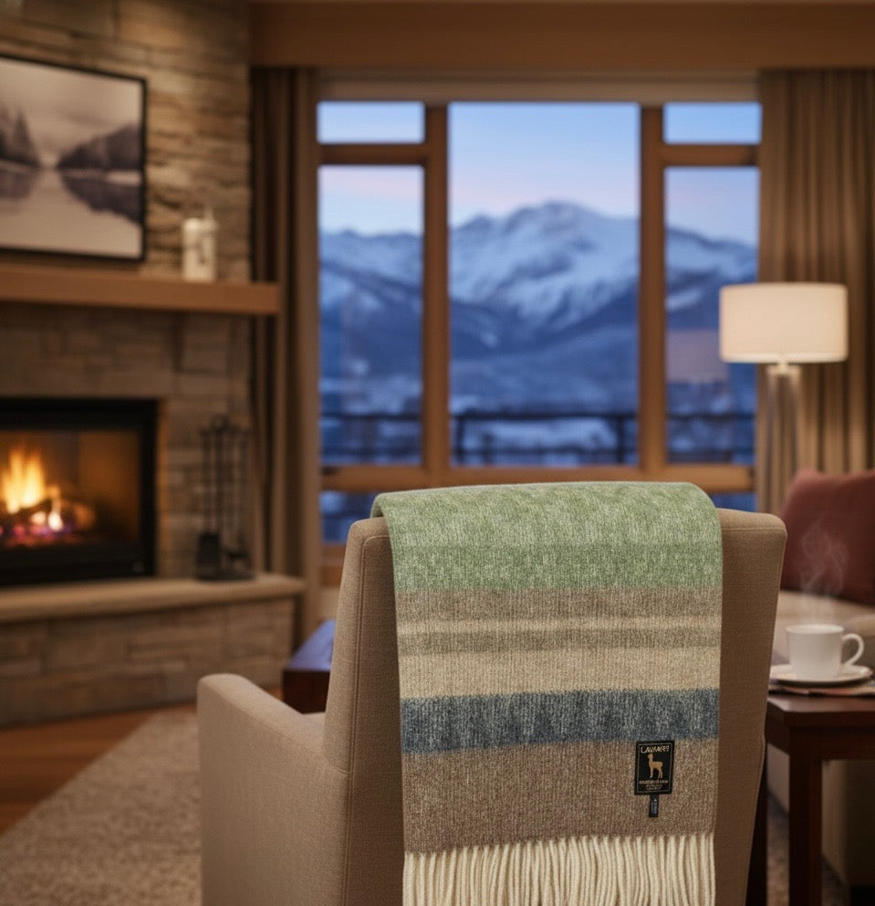 Cherokee Throw - Parsley