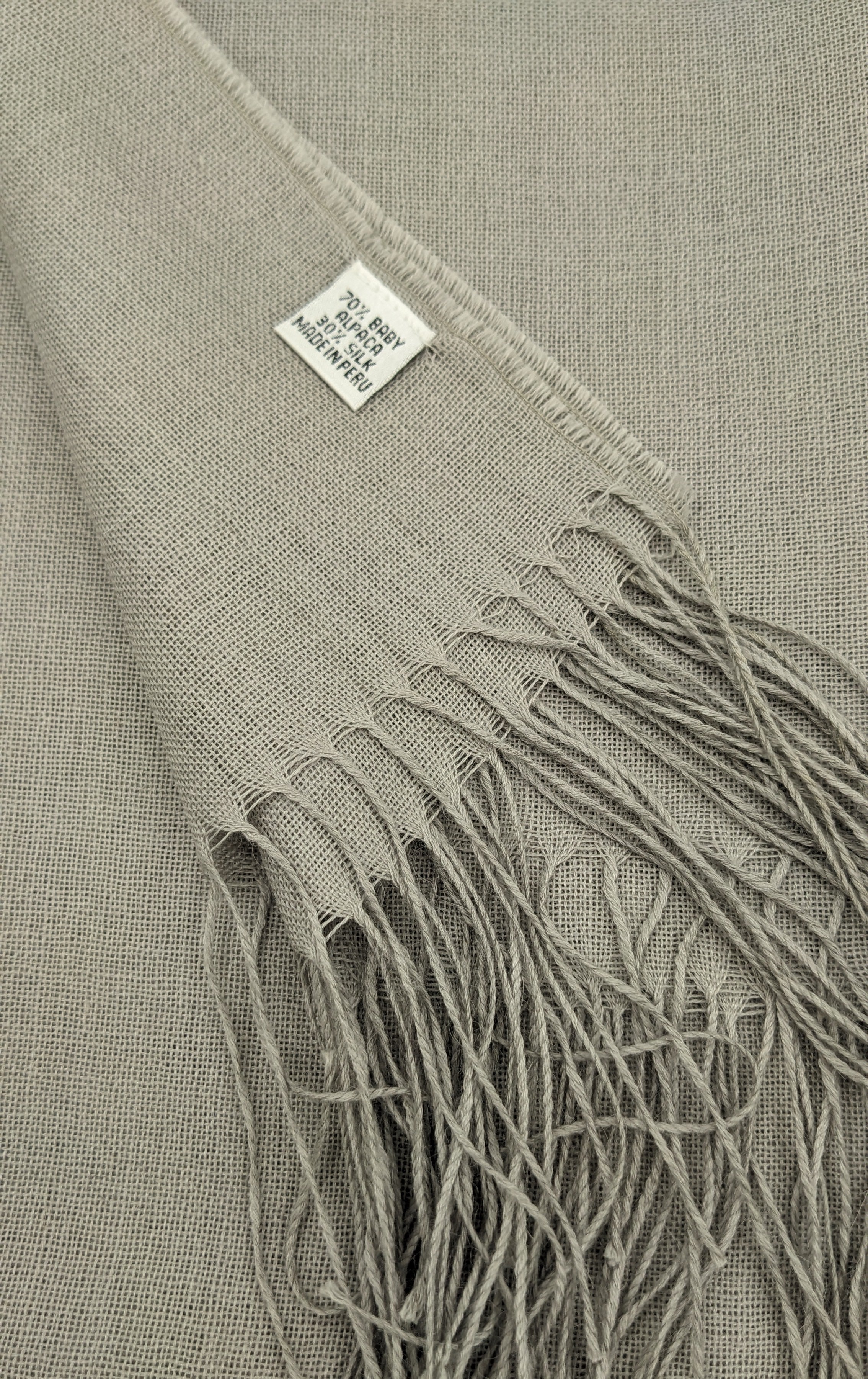 Stole - 70% Baby Alpaca/30% Silk