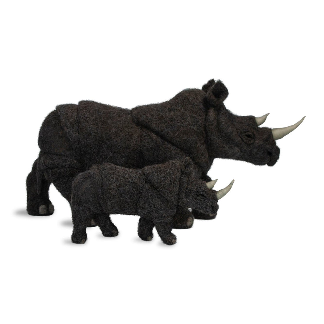 Grand Rhino Showpiece - Lanart Alpaca