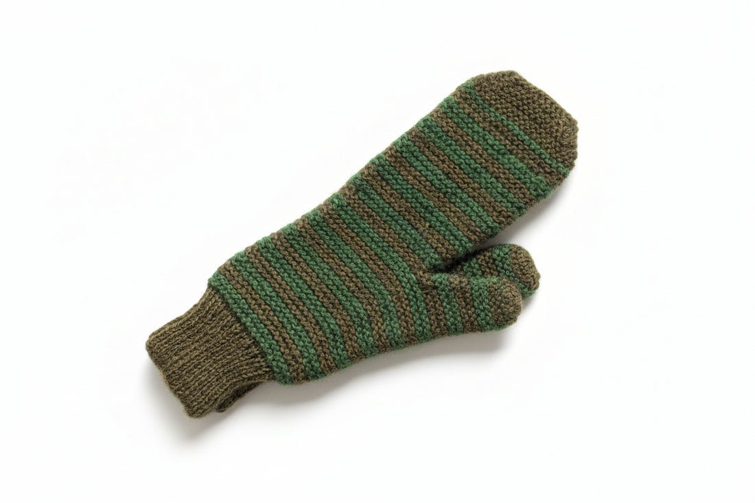 Striped Mittens SAMPLE
