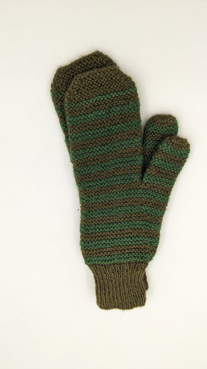 Striped Mittens SAMPLE