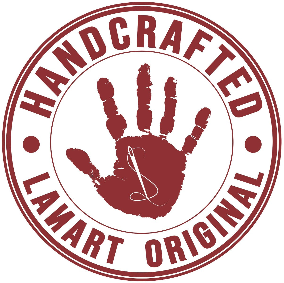 seal of handcrafted lanart original stamp of authenticity 