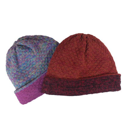 Honeycomb Reversible Beanie