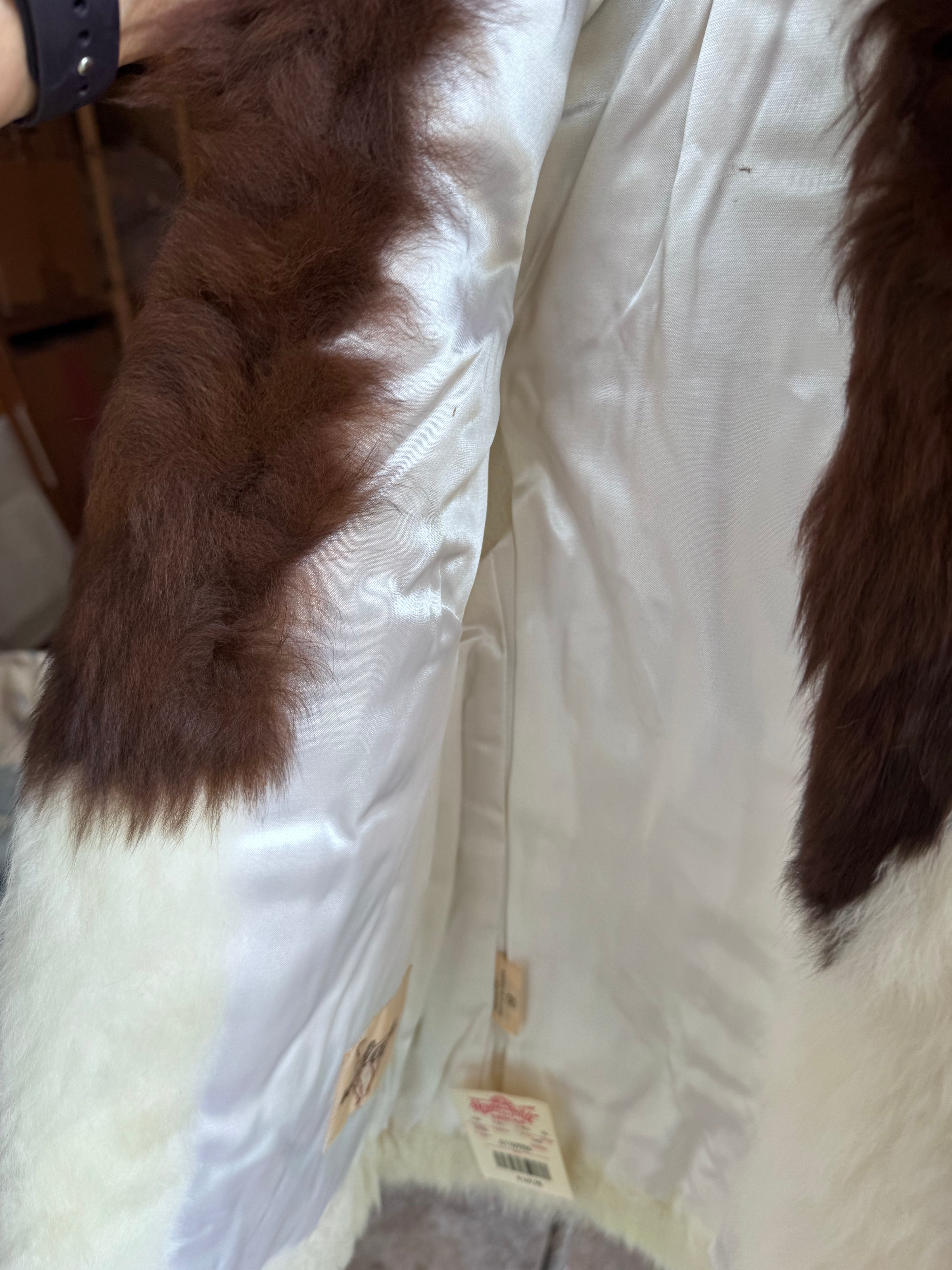 Western Two-tone Fur Vest — Studio