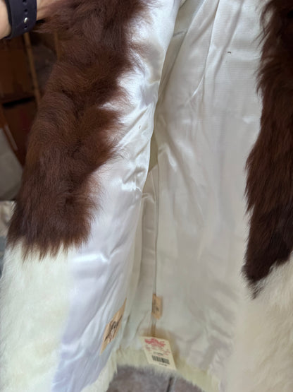 Western Two-tone Fur Vest — Studio