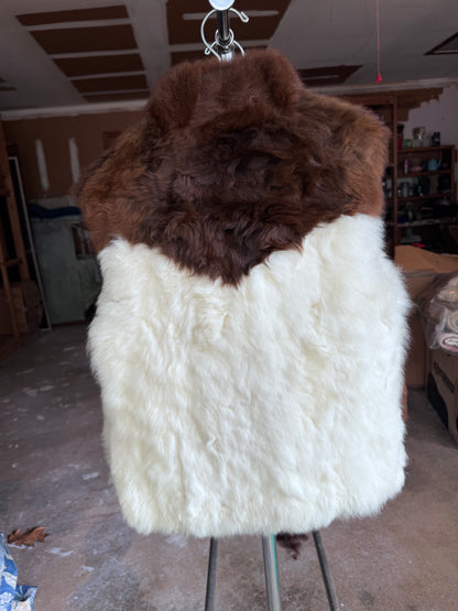 Western Two-tone Fur Vest — Studio