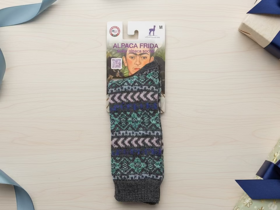 Frida Art Socks-Blue