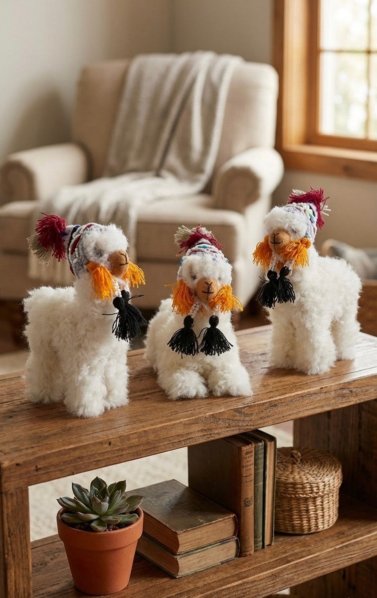 Plush Cria Alpaca 8"