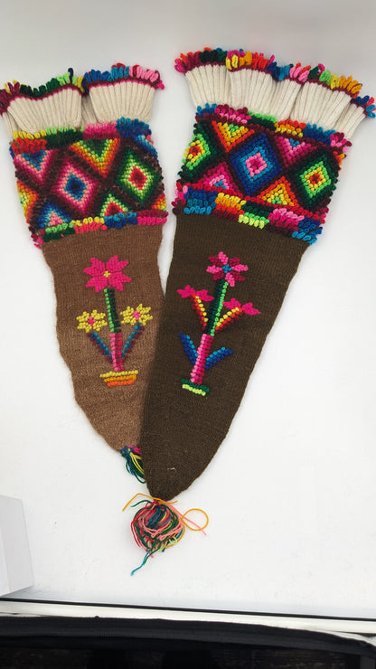 Traditional Long Rainbow Hat— Studio