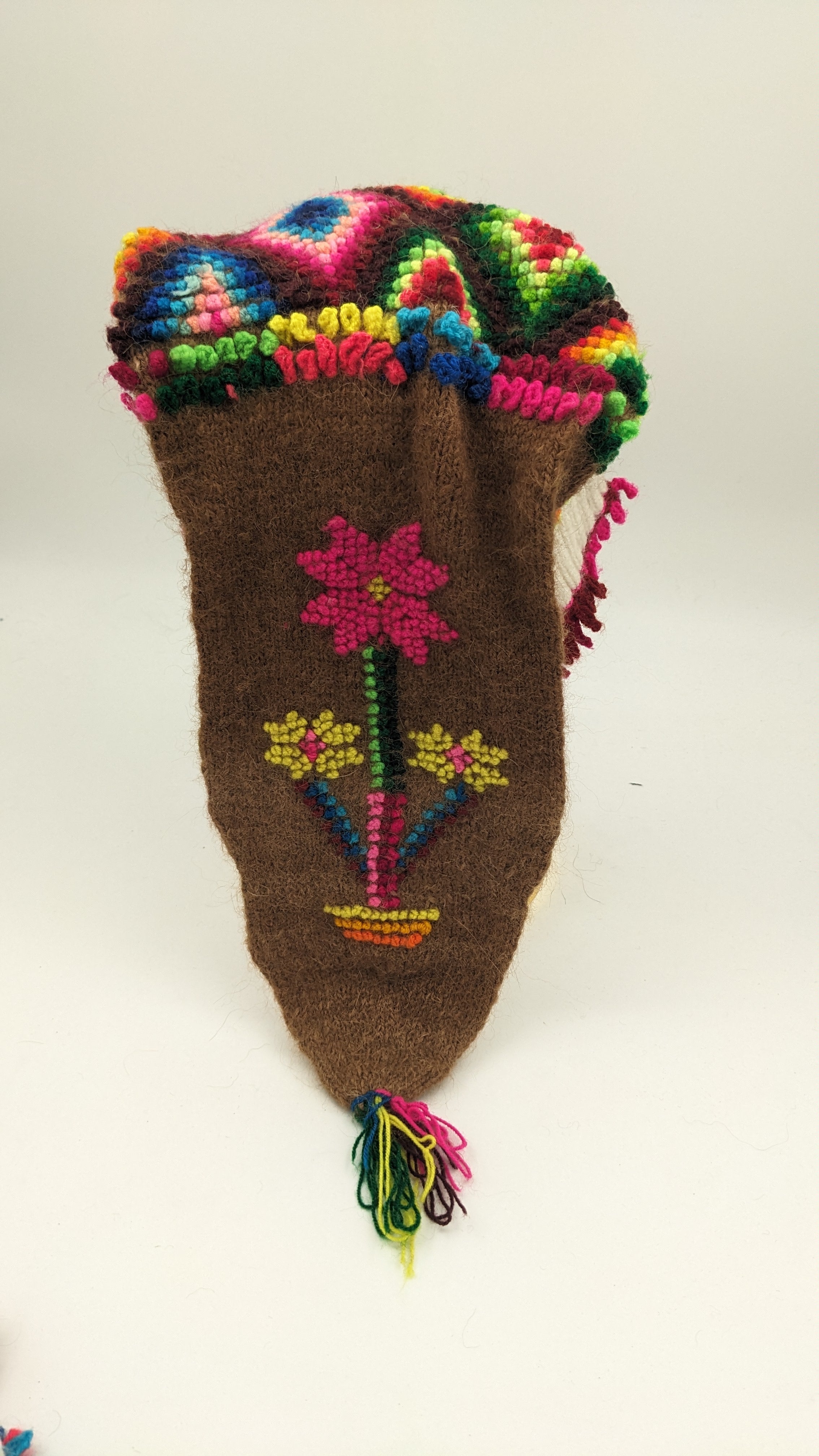 Traditional Long Rainbow Hat— Studio