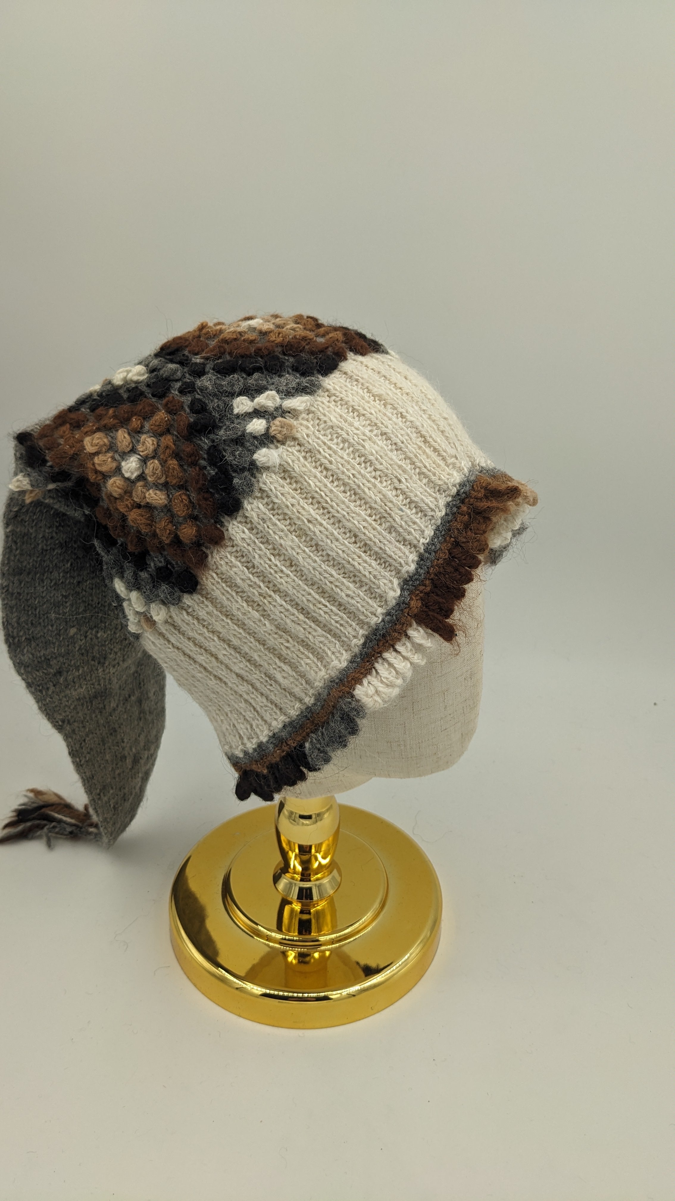 Traditional Long Natural Hat— Studio