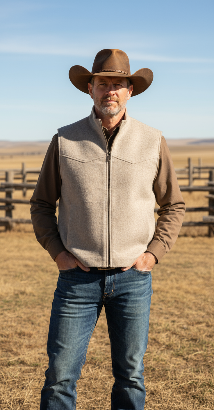 Western Vest — Studio