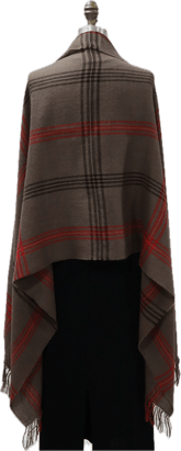 Classic Plaid Shawl - Lanart Alpaca