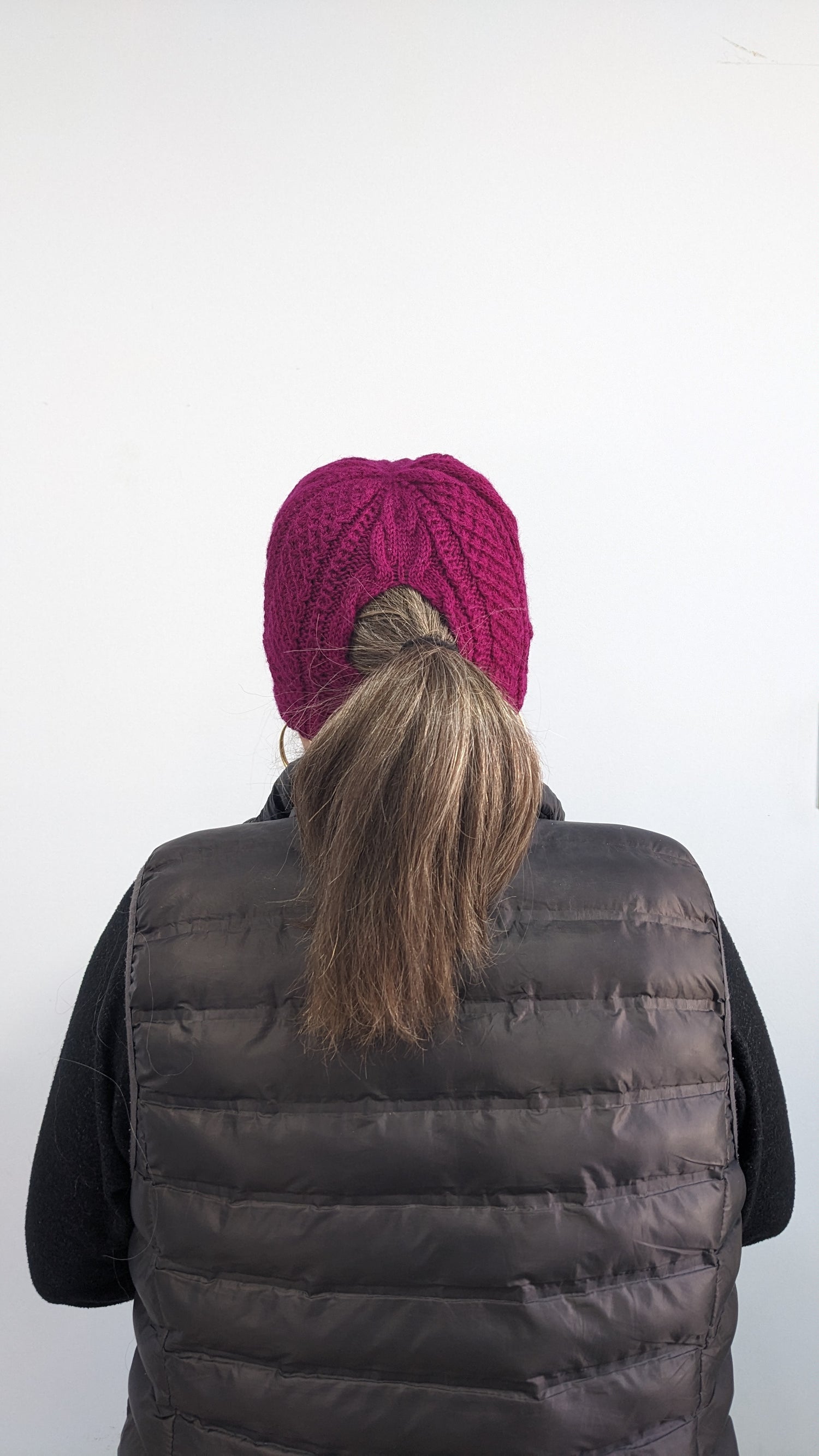 Ponytail Beanie— Studio