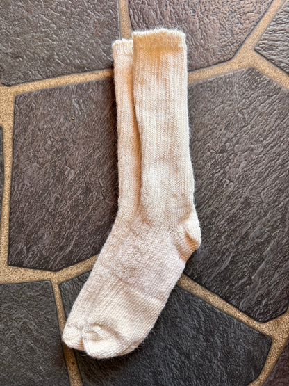 Thick Pearl Alpaca Socks— Studio