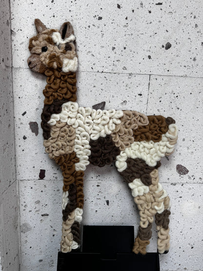 COMING SOON! Textile Alpaca Fiber Art Wall Decor