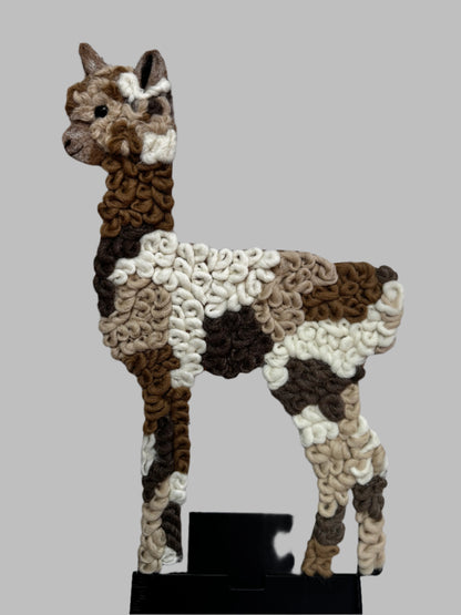 COMING SOON! Textile Alpaca Fiber Art Wall Decor