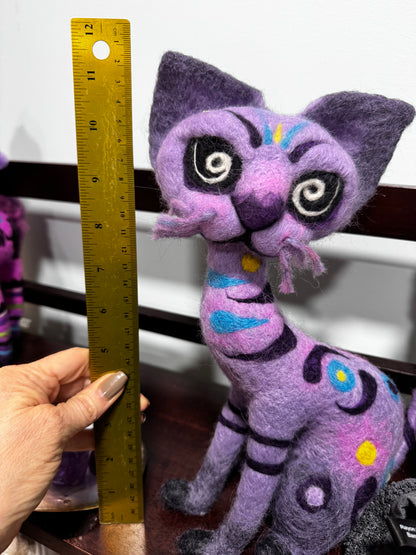 Funky Felted Feline