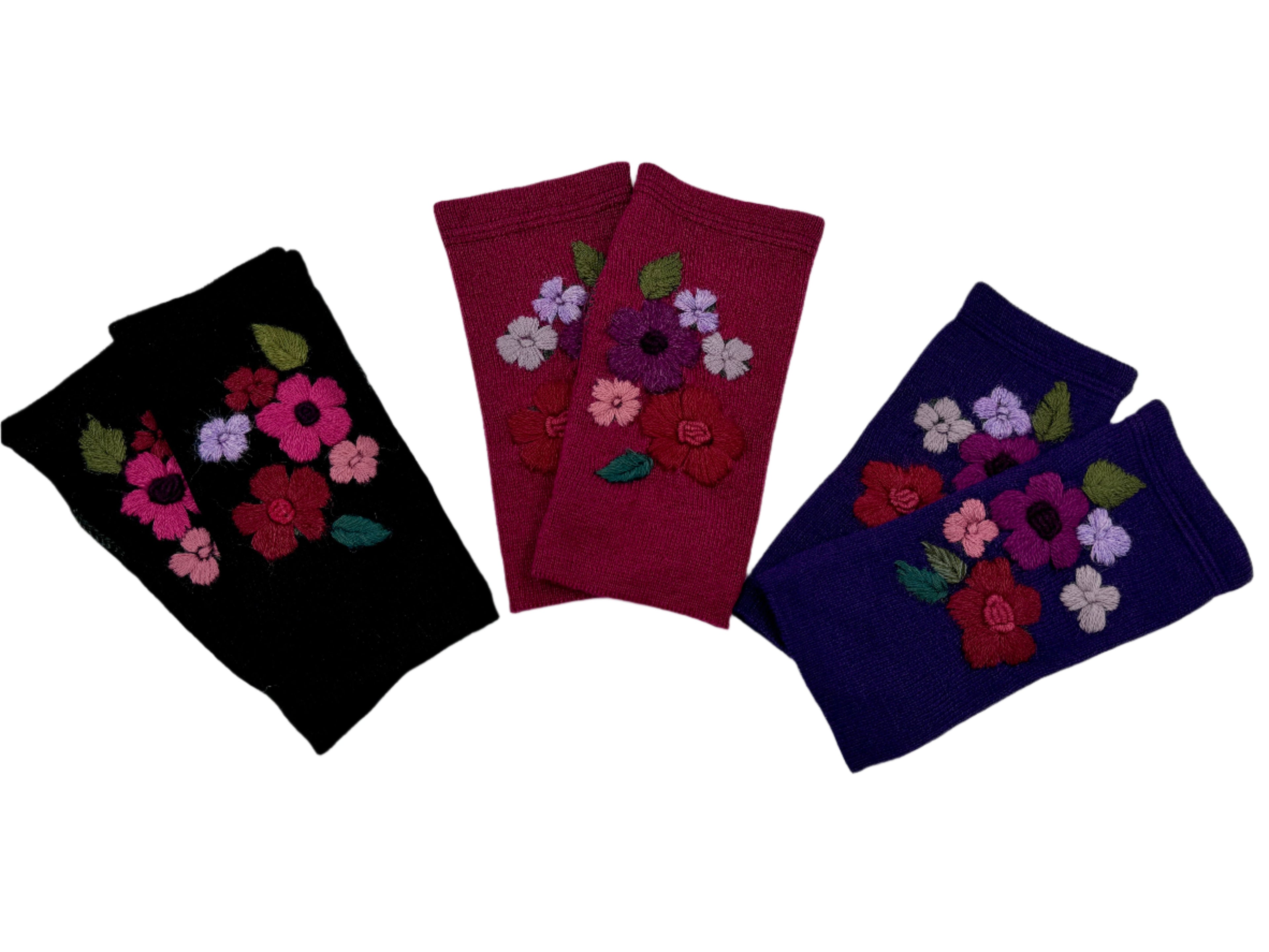 Flower Power Fingerless