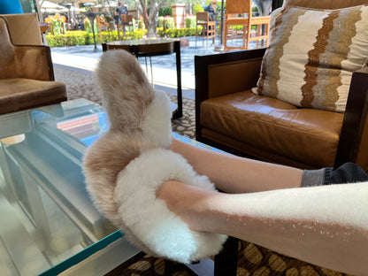 Reversible Fur House Slipper