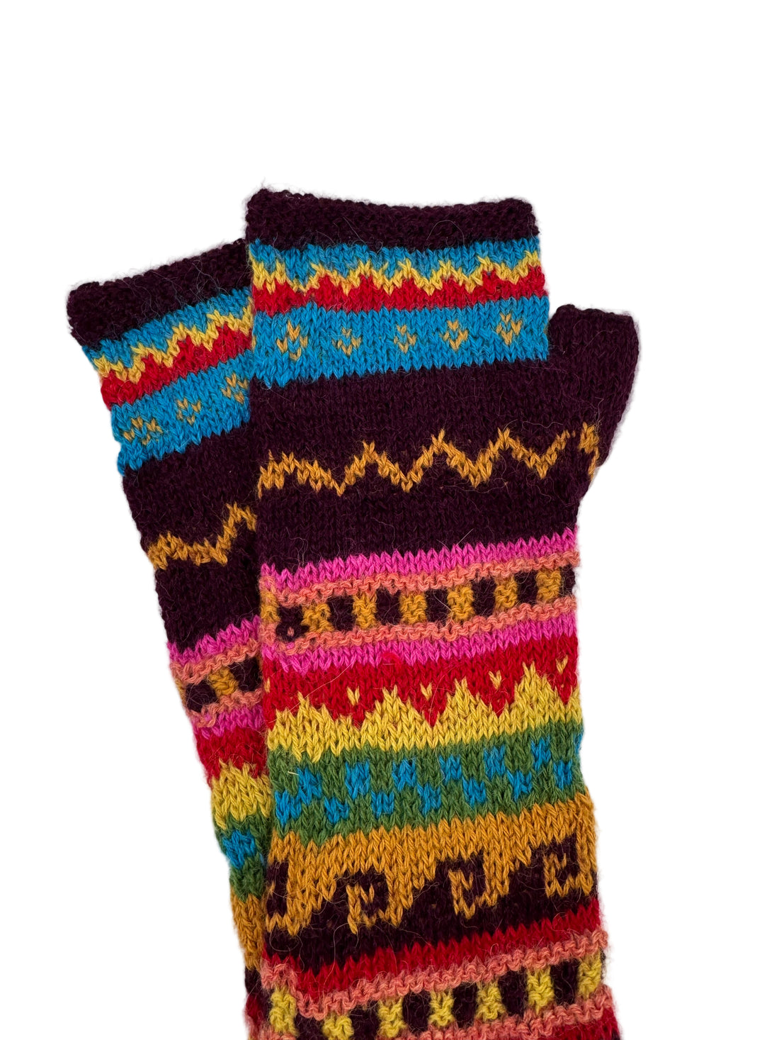 Carnival Fingerless Handwarmers