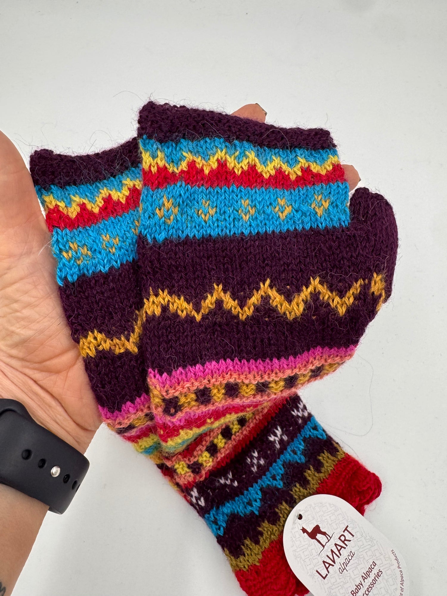 Carnival Fingerless Handwarmers