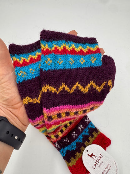 Carnival Fingerless Handwarmers