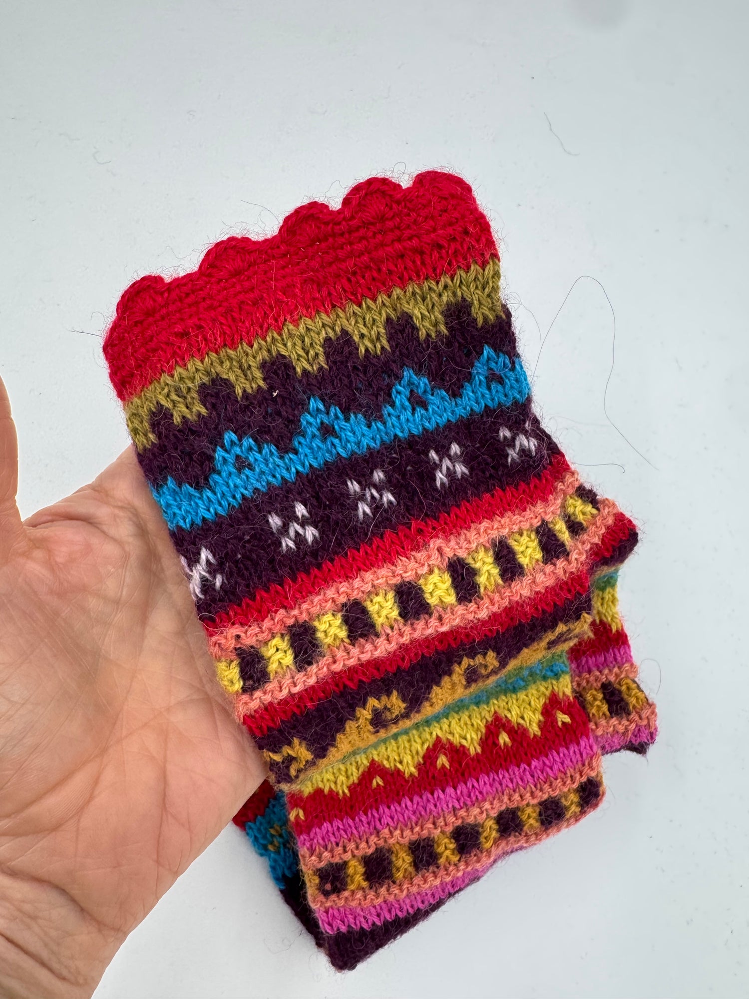 Carnival Fingerless Handwarmers