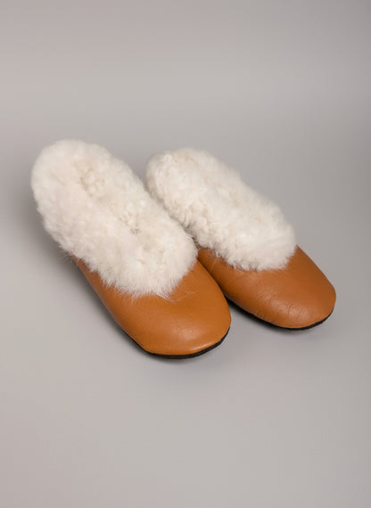 Baby Fur Trim Slippers