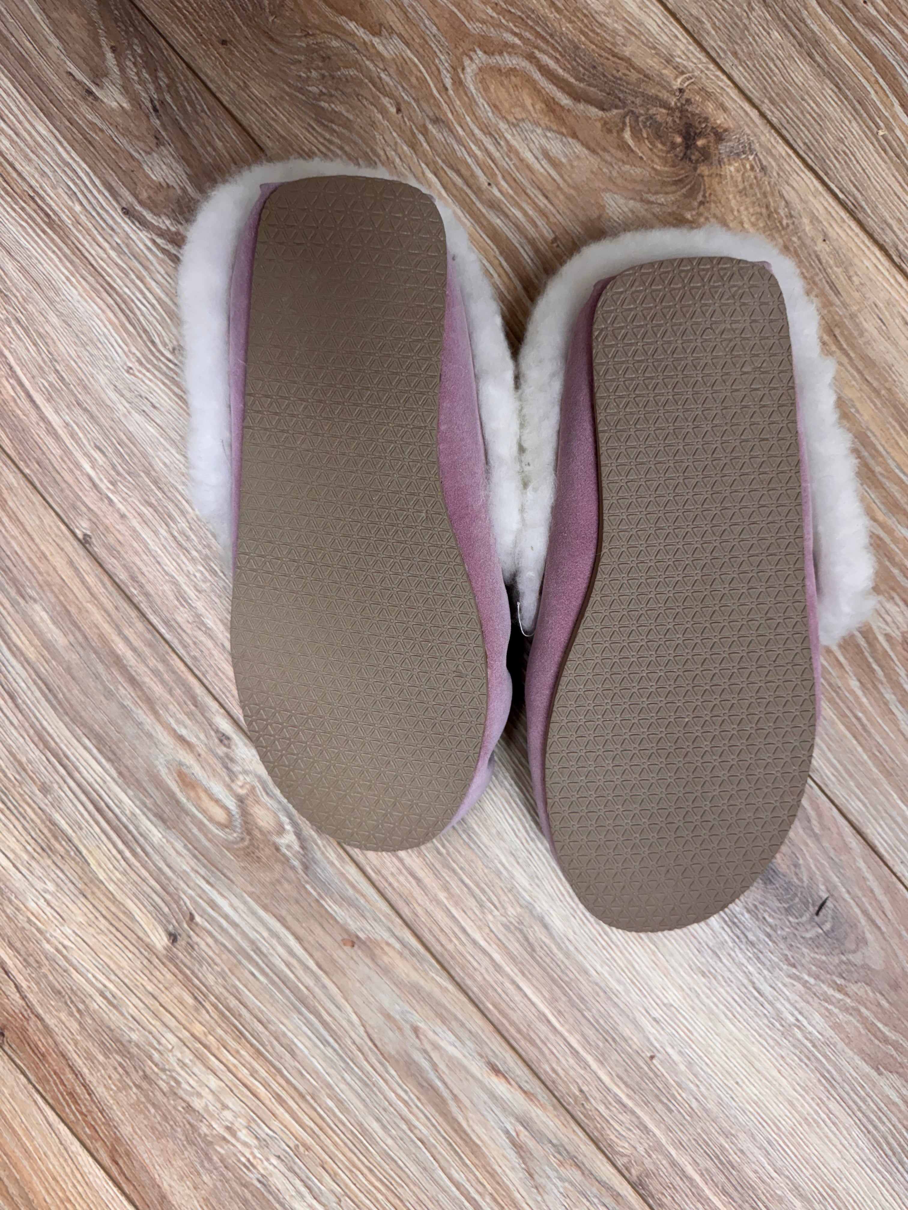 Pink Moccasin Slippers-XL