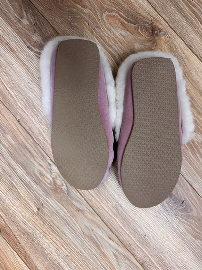Pink Moccasin Slippers-XL