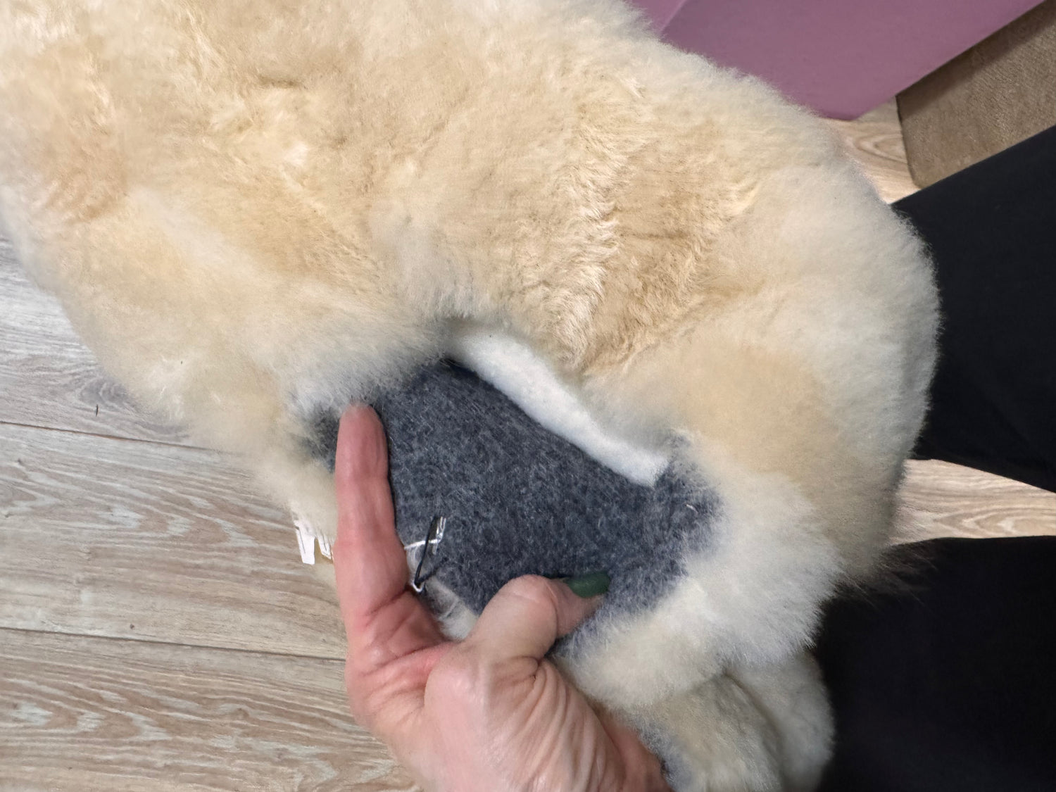 Fur Slippers-Large