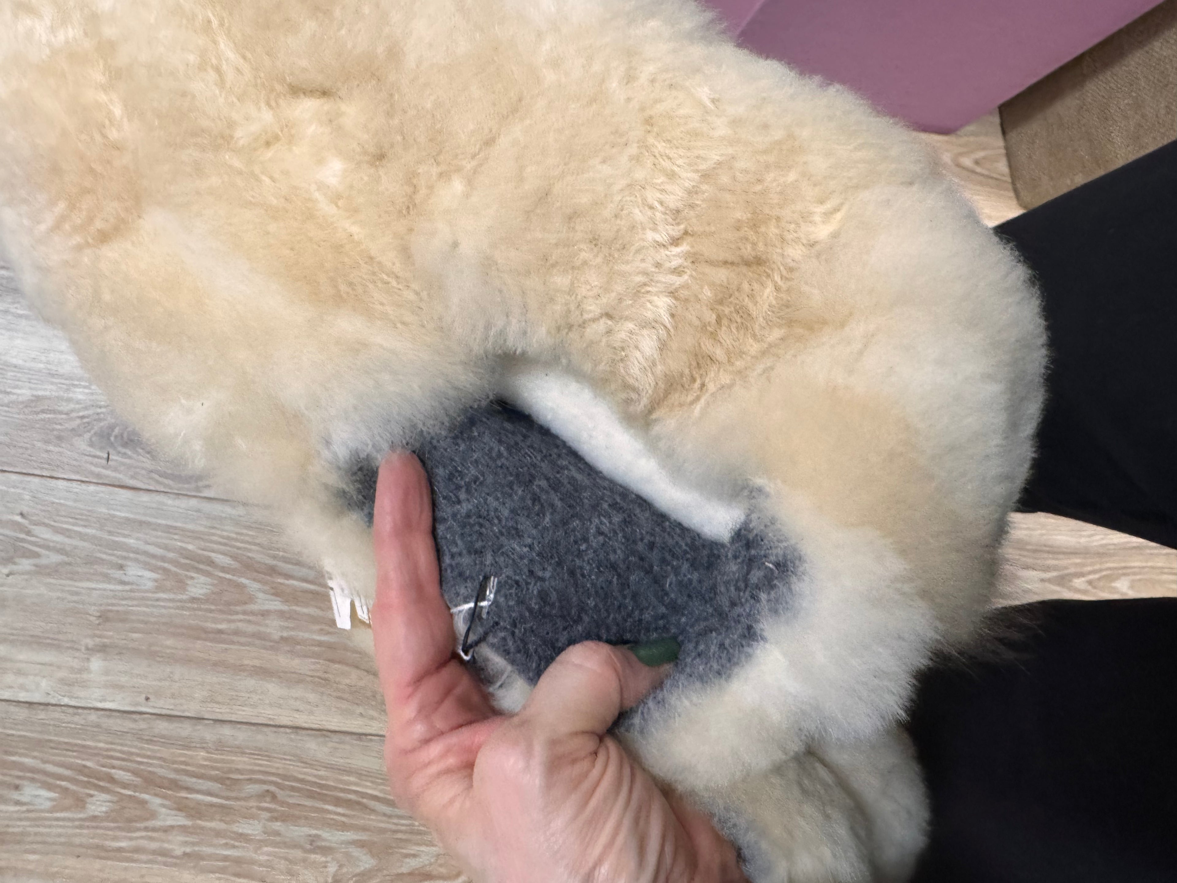 Fur Slippers-Large