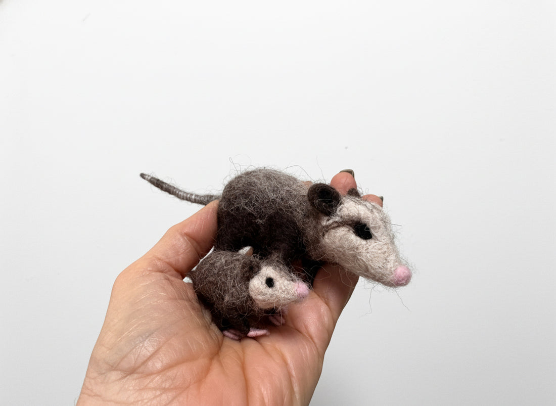 Mama Opossum &amp; Joey