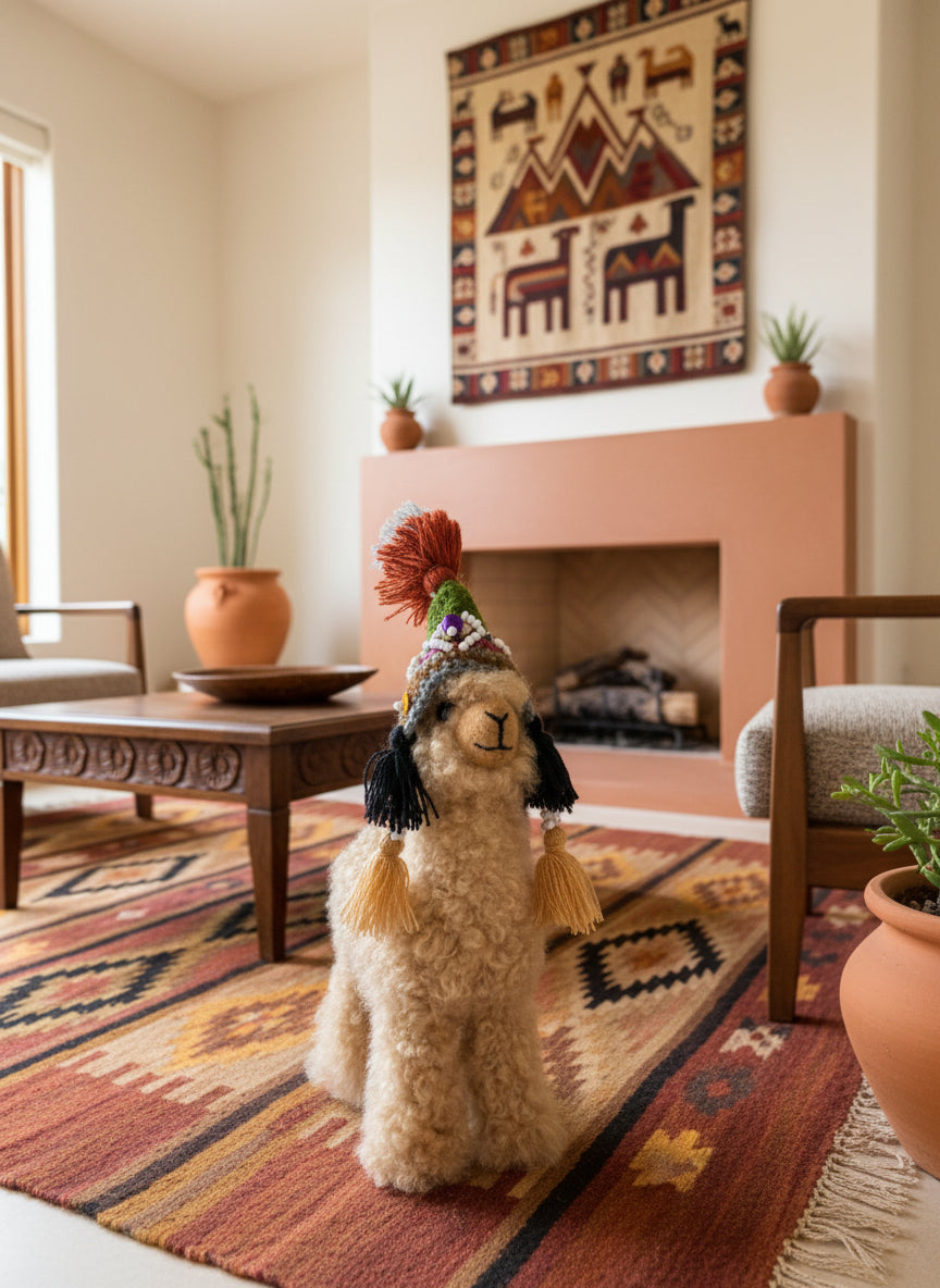 Plush Cria Alpaca 8&quot;