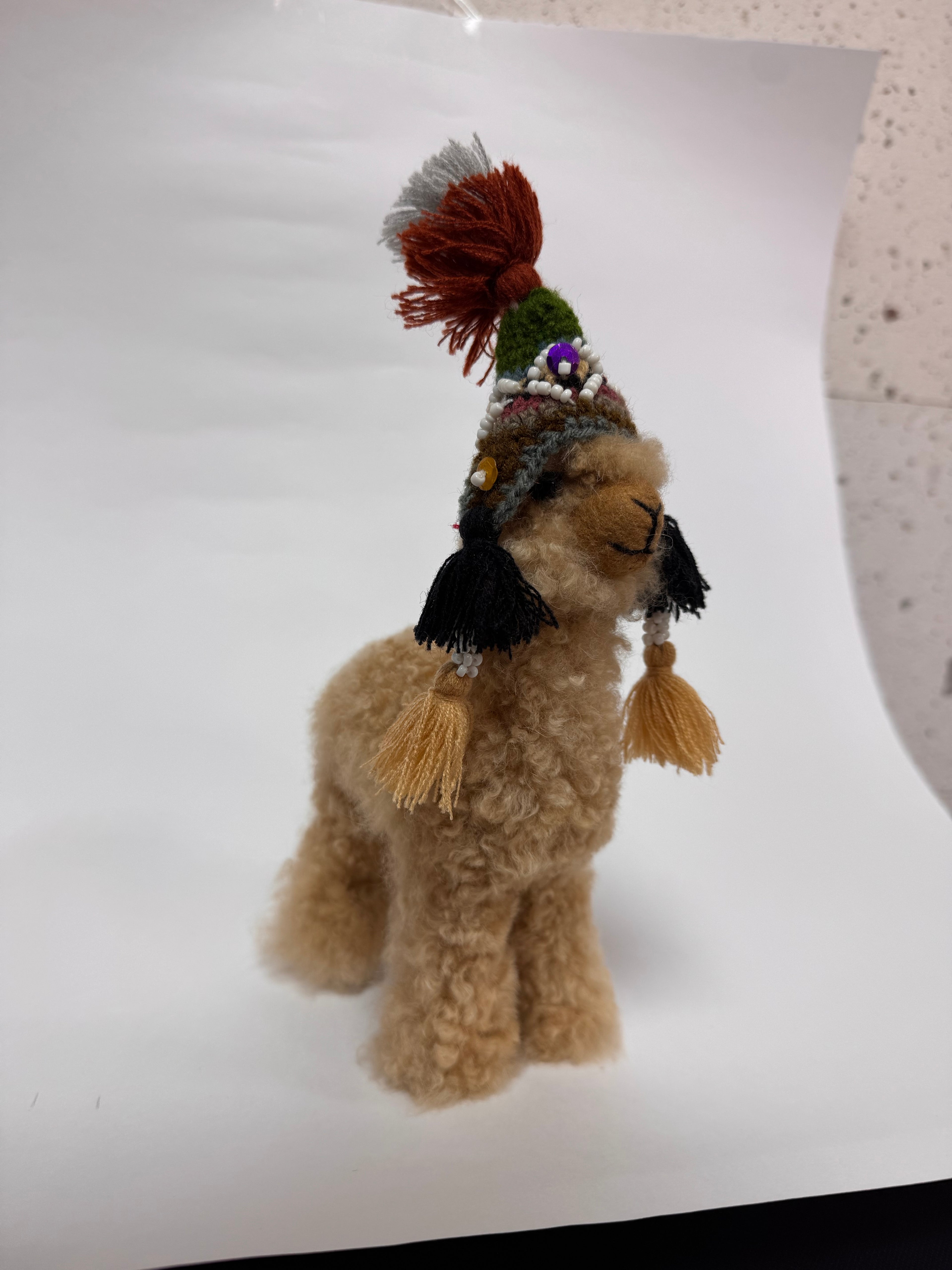 Plush Cria Alpaca 8&quot;