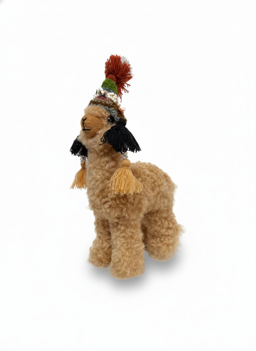 Plush Cria Alpaca 8&quot;